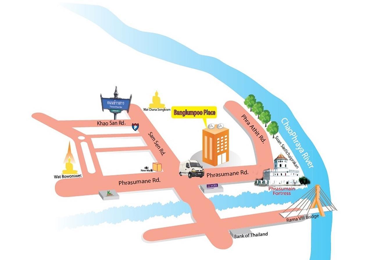 Banglumpoo Place Bangkok Esterno foto